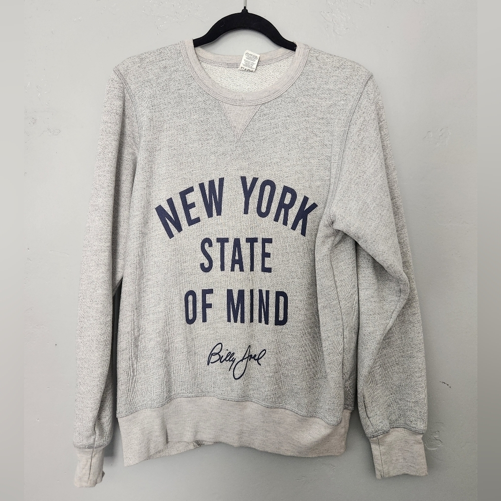 Billy Joel New York State Of Mind Crewneck Medium - Picture 2 of 6